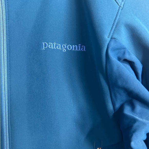 Patagonia Blue Performance Jacket Shell Mens XS - Picture 4 of 11
